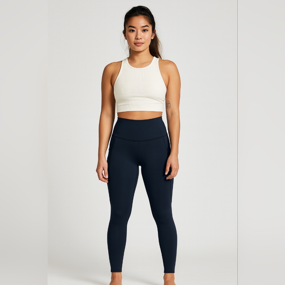 Gymshark Black High-Waisted Leggings – Squat Proof, Gym & Athleisure Essential